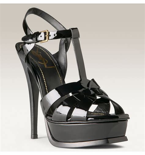 ysl chaussures tribute|ysl tribute sandals with tights.